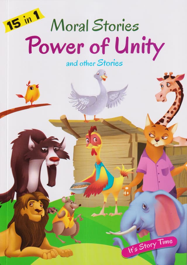 15 In 1 Moral Stories: Power of Unity (পেপারব্যাক) | 15 In 1 Moral Stories: Power of Unity (Paperback)
