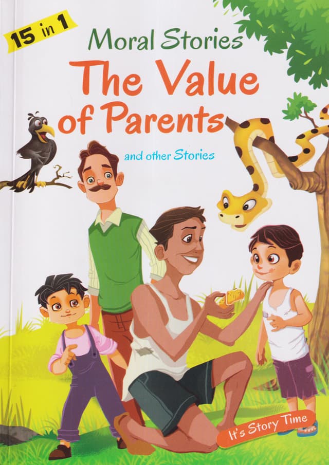 15 In 1 Moral Stories: The Value of Parents (পেপারব্যাক) | 15 In 1 Moral Stories: The Value of Parents (Paperback)