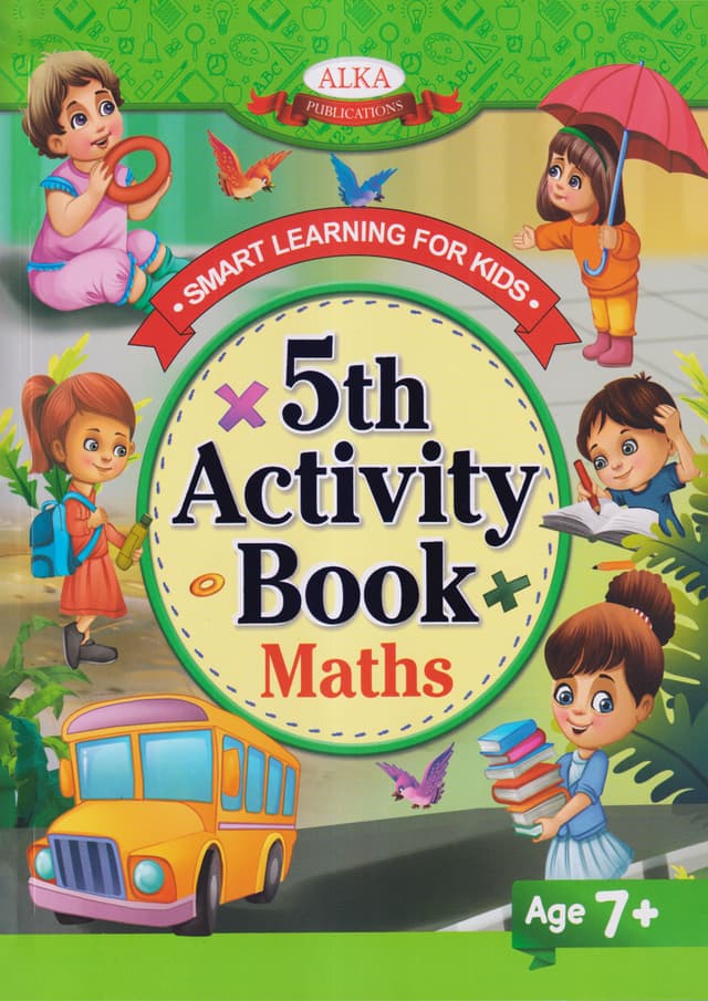 5th Activity Book Maths (পেপারব্যাক) | 5th Activity Book Maths (Paperback)