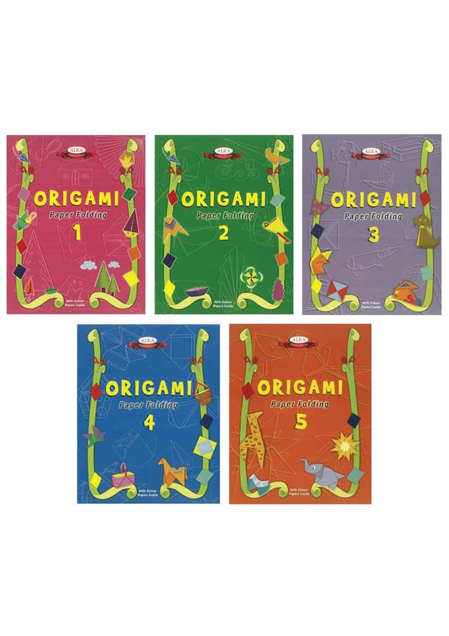 Origami Paper Folding 1-5 (পেপারব্যাক) | Origami Paper Folding 1-5 (Paperback)