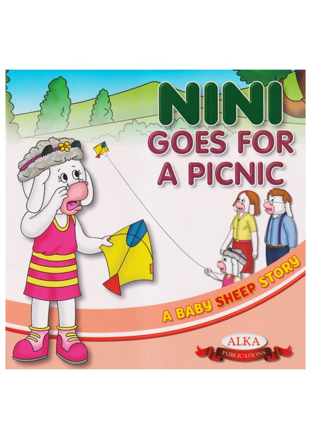 A Baby Sheep Story: Nini Goes For A Picnic (পেপারব্যাক) | A Baby Sheep Story: Nini Goes For A Picnic (Paperback)