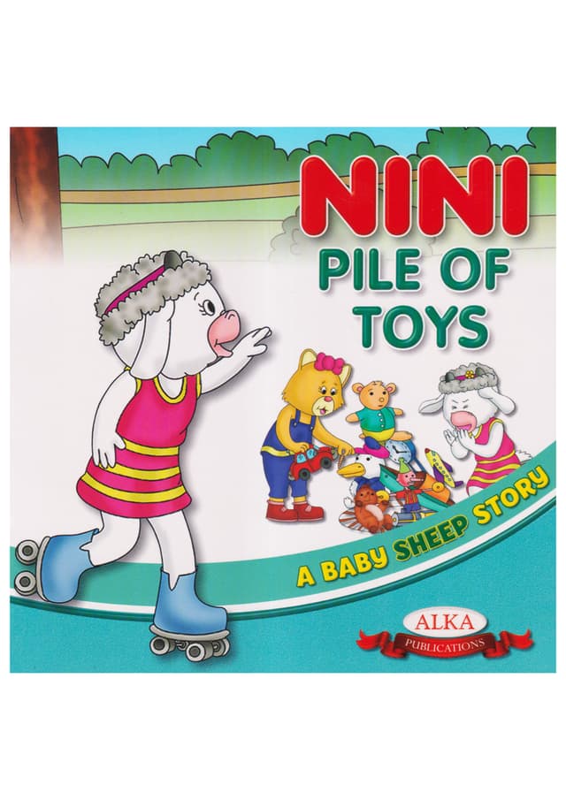 A Baby Sheep Story: Nini Pile Of Toys (পেপারব্যাক) | A Baby Sheep Story: Nini Pile Of Toys (Paperback)