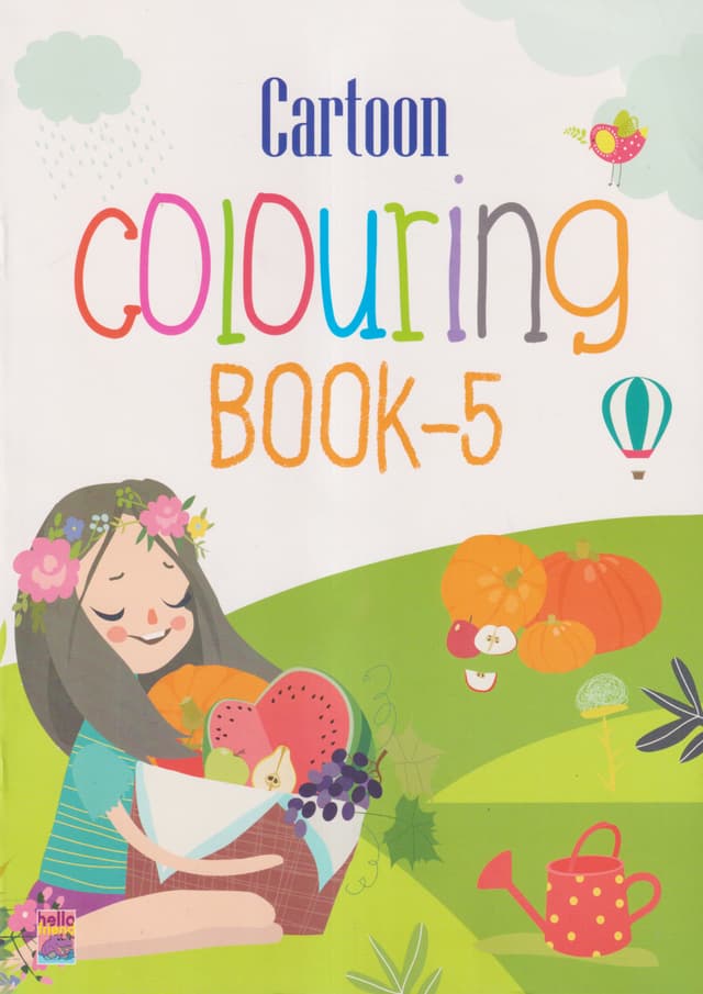 Cartoon Colouring Book -5 (পেপারব্যাক) | Cartoon Colouring Book -5 (Paperback)