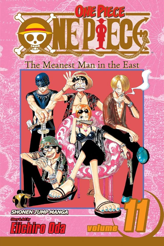 One Piece Vol. 11 - The Meanest Man In The East (পেপারব্যাক) | One Piece Vol. 11 - The Meanest Man In The East (Paperback)