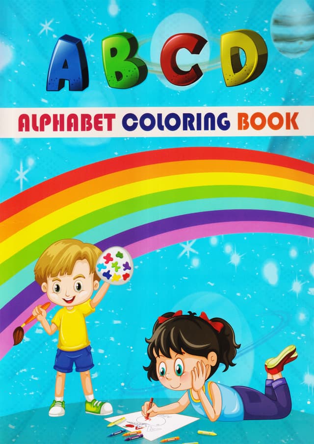 Alphabet Coloring Book (হার্ডকভার) | Alphabet Coloring Book (Hardcover)