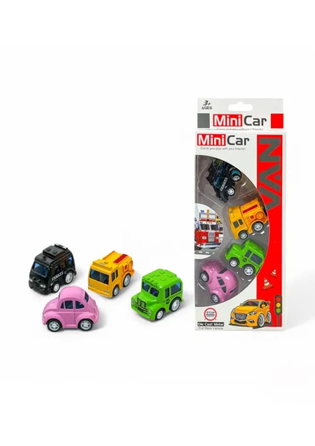 Mini Car Set - 6051 (4pc Set) | 