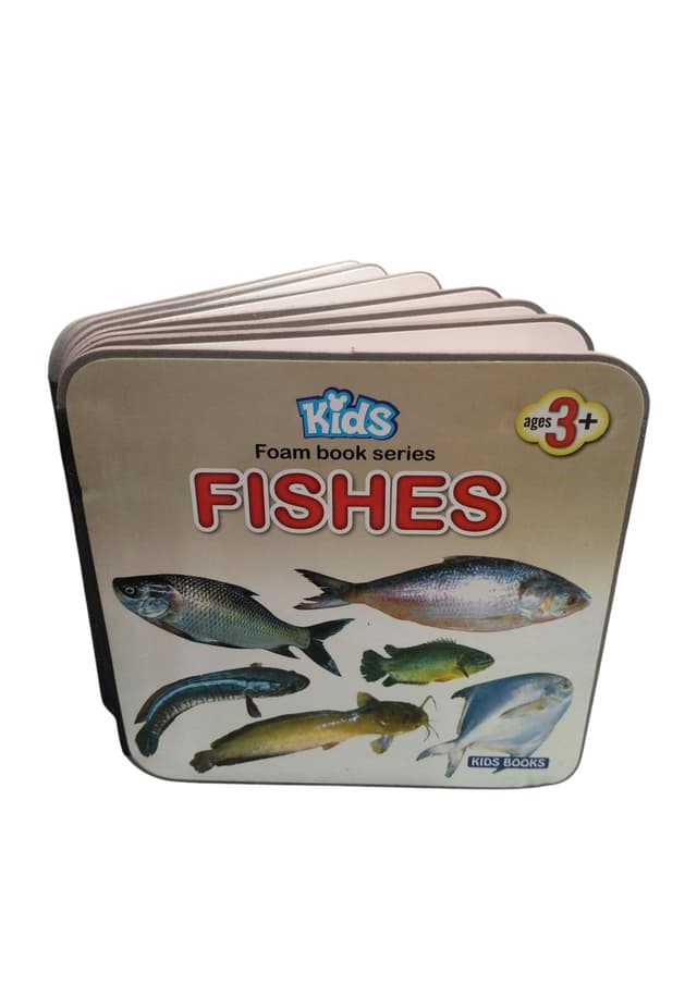 Kids Foam Book Series: Fishes (হার্ডকভার) | Kids Foam Book Series: Fishes (Hardcover)