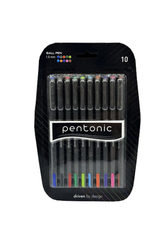 Pentonic Ball Pen Set 10pc | 