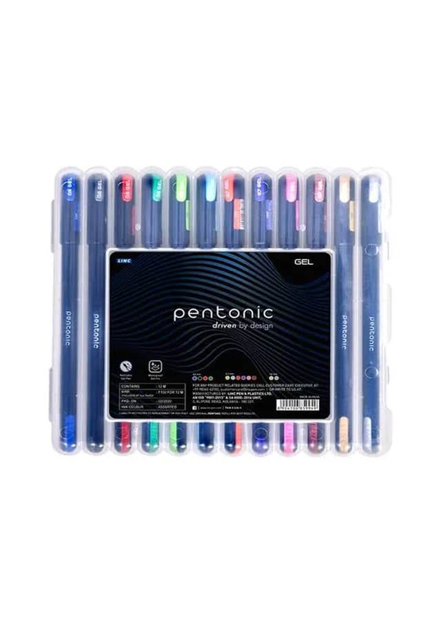 Pentonic Gel Pen Set 12pc | 