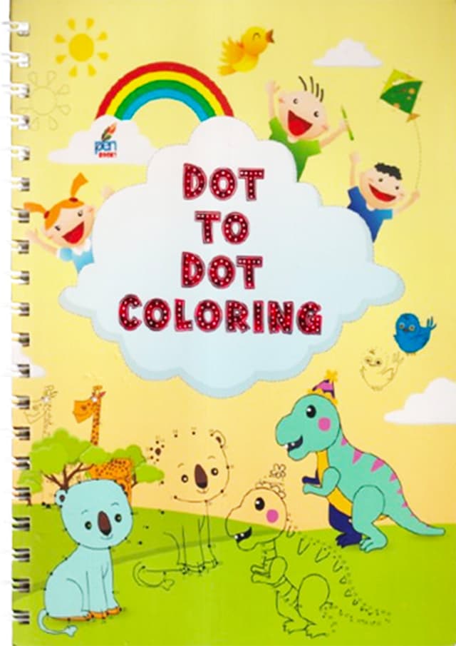 Dot to Dot Coloring  (পেপারব্যাক) | Dot to Dot Coloring  (Paperback)