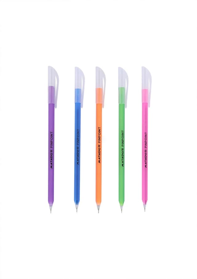 Matador Pin-Point Oil Gel Pen - 2 Pcs | 