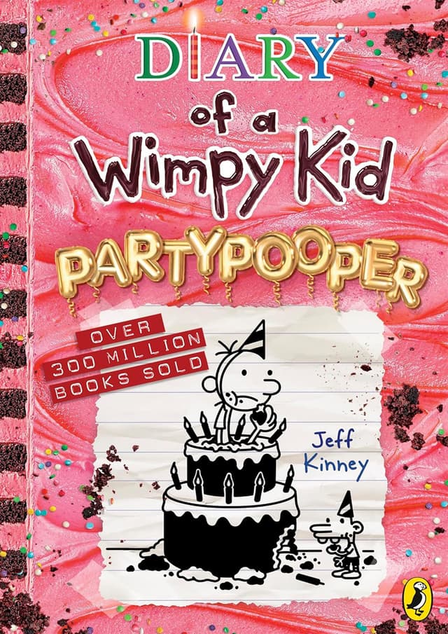 Diary of a Wimpy Kid: Partypooper (হার্ডকভার) | Diary of a Wimpy Kid: Partypooper (Hardcover)