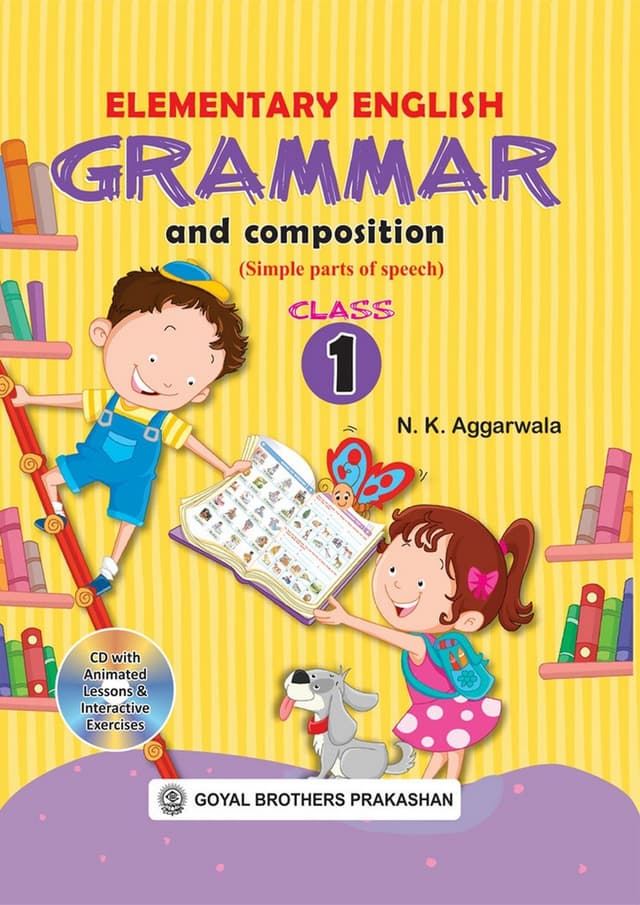 Elementary English Grammar & Composition for Class 1 (পেপারব্যাক) | Elementary English Grammar & Composition for Class 1 (Paperback)