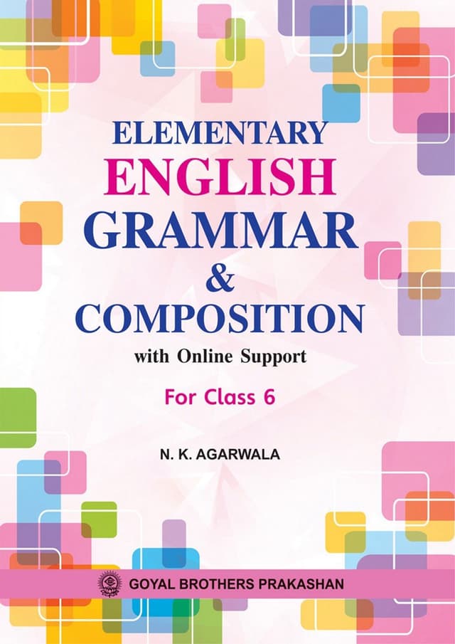 Elementary English Grammar & Composition for Class 6 (পেপারব্যাক) | Elementary English Grammar & Composition for Class 6 (Paperback)