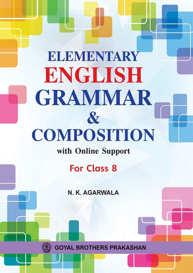 Elementary English Grammar & Composition for Class 8 (পেপারব্যাক) | Elementary English Grammar & Composition for Class 8 (Paperback)