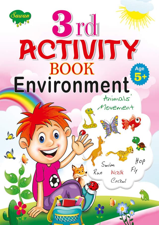 3rd ACTIVITY BOOK - Environment (হার্ডকভার) | 3rd ACTIVITY BOOK - Environment (Hardcover)