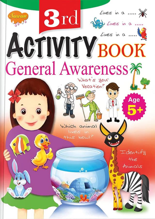 3rd ACTIVITY BOOK - General Awarness (পেপারব্যাক) | 3rd ACTIVITY BOOK - General Awarness (Paperback)