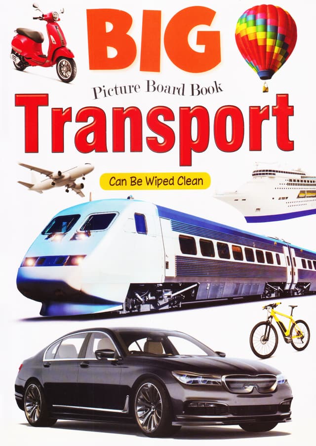 BIG PICTURE BOARD BOOK : Transport (হার্ডকভার) | BIG PICTURE BOARD BOOK : Transport (Hardcover)