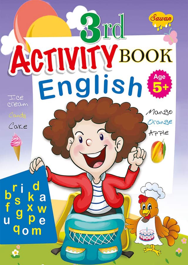 3rd ACTIVITY BOOK - English (পেপারব্যাক) | 3rd ACTIVITY BOOK - English (Paperback)