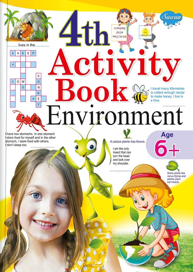 4TH ACTIVITY BOOK - ENVIRONMENT (পেপারব্যাক) | 4TH ACTIVITY BOOK - ENVIRONMENT (Paperback)