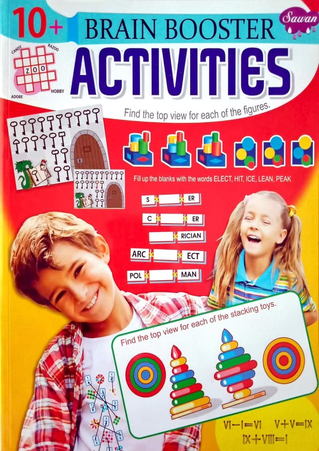 10+ Brain Booster Activities (পেপারব্যাক) | 10- Brain Booster Activities (Paperback)