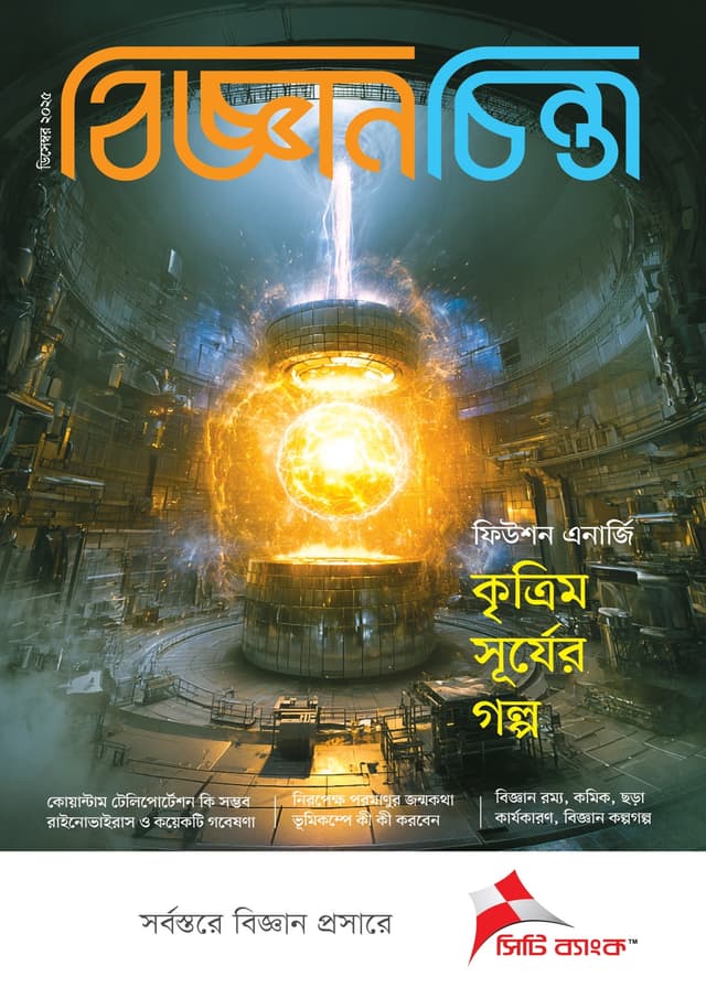 বিজ্ঞানচিন্তা - ডিসেম্বর ২০২৫ (পেপারব্যাক) | Bigganchinta - December 2025 (Paperback)