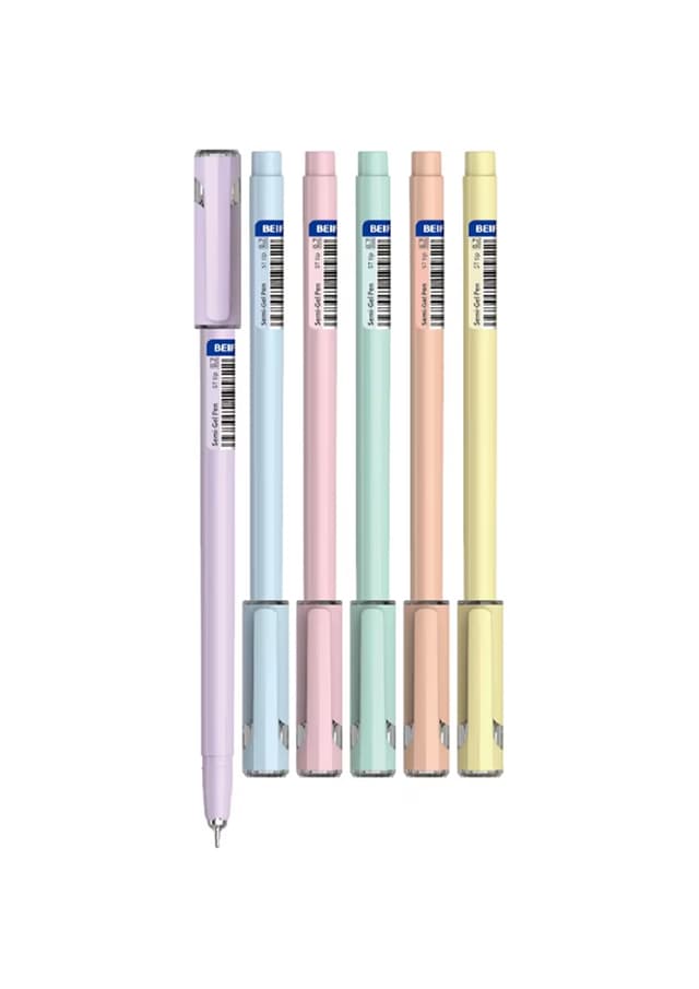 Beifa Semi-Gel Pen - TA-602M Pink Body - 1pc | 