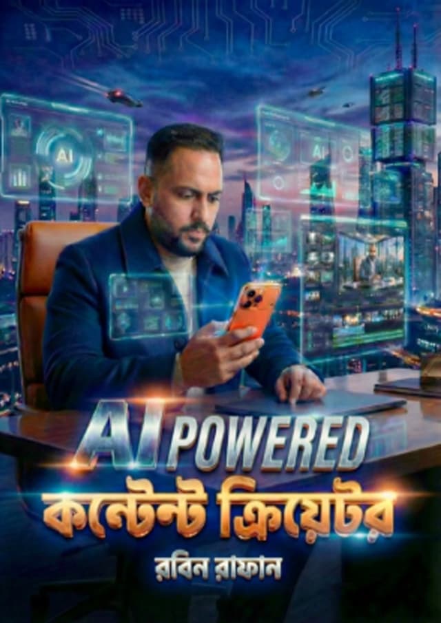 Ai Powered কনটেন্ট ক্রিয়েটর (হার্ডকভার) | Ai Powered Content Creator (Hardcover)