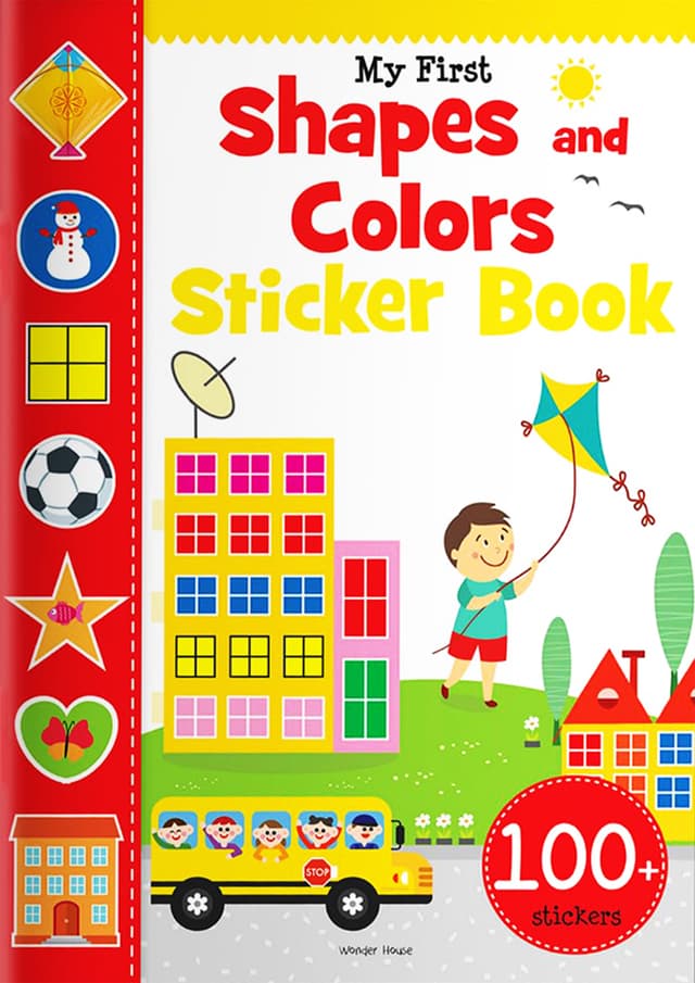 My First Shapes And Colors Sticker Book (পেপারব্যাক) | My First Shapes And Colors Sticker Book (undefined)