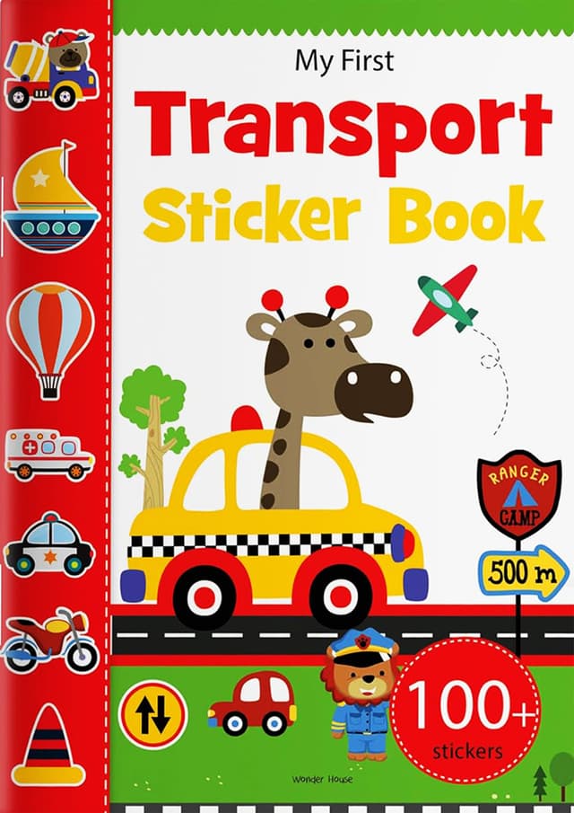 My First Transport Sticker Book (পেপারব্যাক) | My First Transport Sticker Book (undefined)