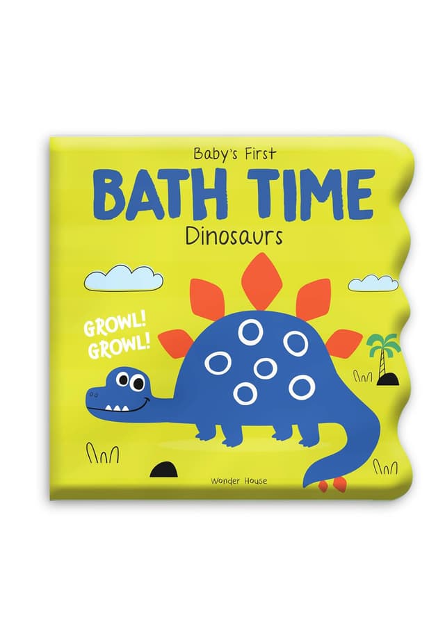 Baby's First BATH TIME :  Dinosaurs (পেপারব্যাক) | Baby's First BATH TIME :  Dinosaurs (undefined)