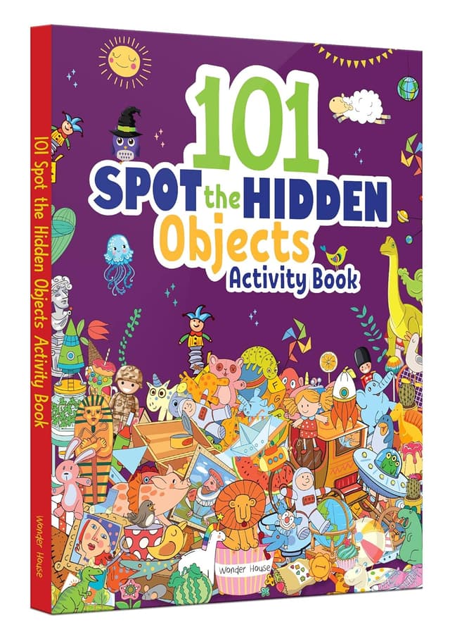 101 Spot The Hidden Objects Activity Book (পেপারব্যাক) | 101 Spot The Hidden Objects Activity Book (undefined)