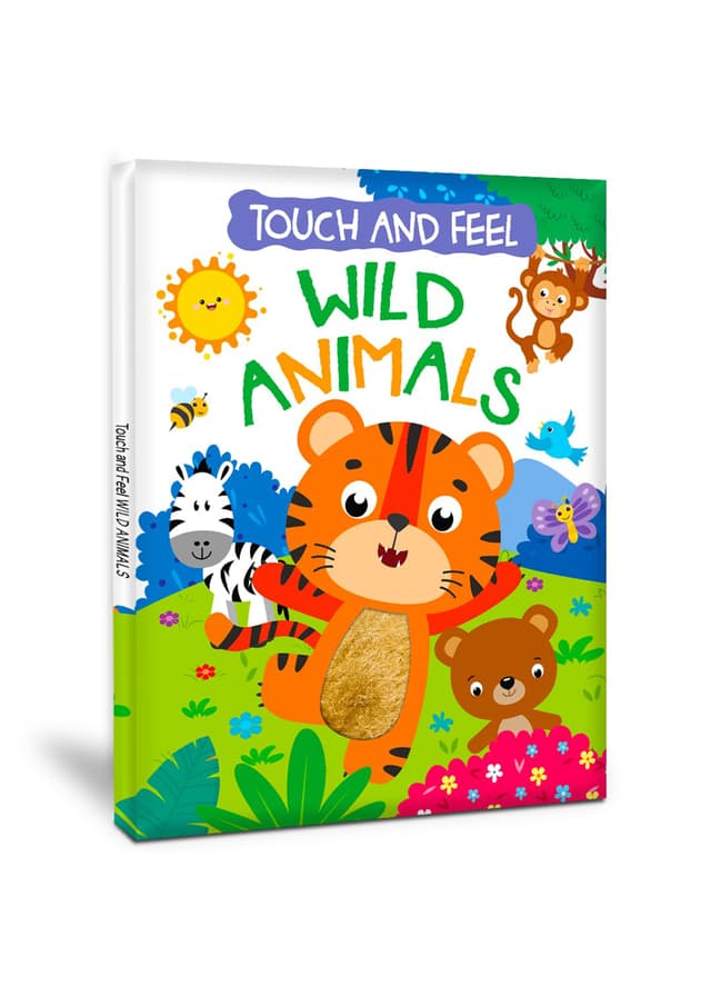 Touch And Feel - Wild Animals (হার্ডকভার) | Touch And Feel - Wild Animals (undefined)