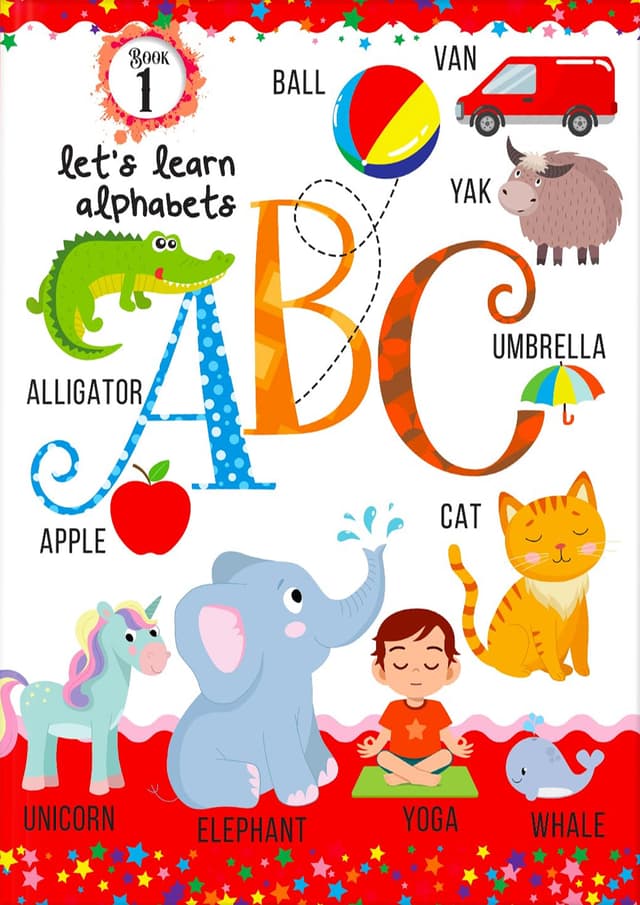 Let's Learn Alphabets ABC - Book 1 | Let's Learn Alphabets ABC - Book 1 (undefined)