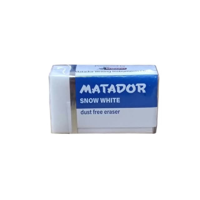 Matador Snow White Dust Free Eraser Per Each | 