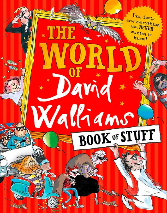 The World of David Walliams Book of Stuff (পেপারব্যাক) | The World of David Walliams Book of Stuff (Paperback)
