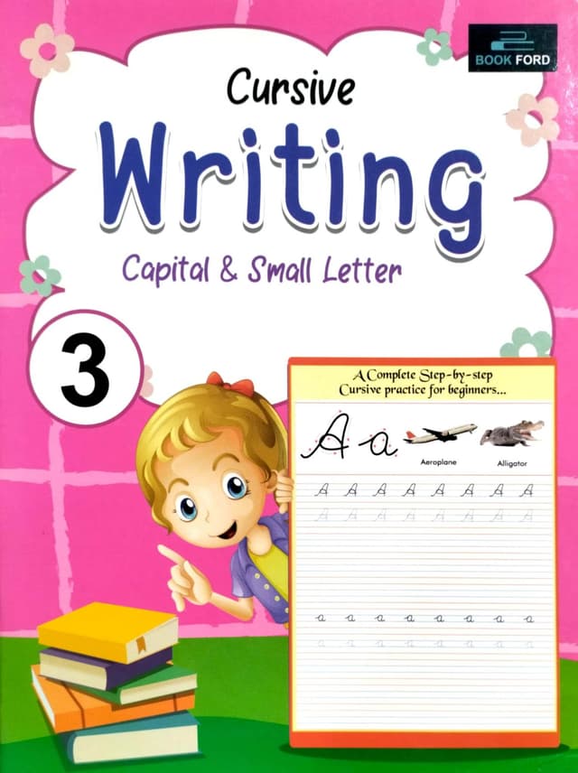 Cursive Writing Capital & Small Letter (পেপারব্যাক) | Cursive Writing Capital & Small Letter (Paperback)