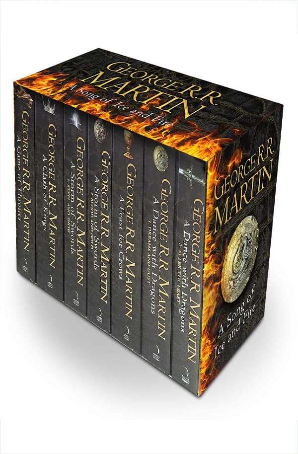 A Song of Ice and Fire - A Game of Thrones: The Complete Boxset of 7 Books (পেপারব্যাক) | A Song of Ice and Fire - A Game of Thrones: The Complete Boxset of 7 Books (Paperback)