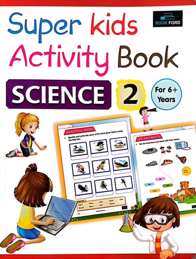 Super Kids Activity Book Science 2 (পেপারব্যাক) | Super Kids Activity Book Science 2 (Paperback)
