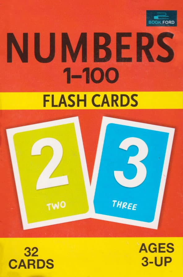 Numbers 1-100 Flash Card (হার্ডকভার) | Numbers 1-100 Flash Card (Hardcover)