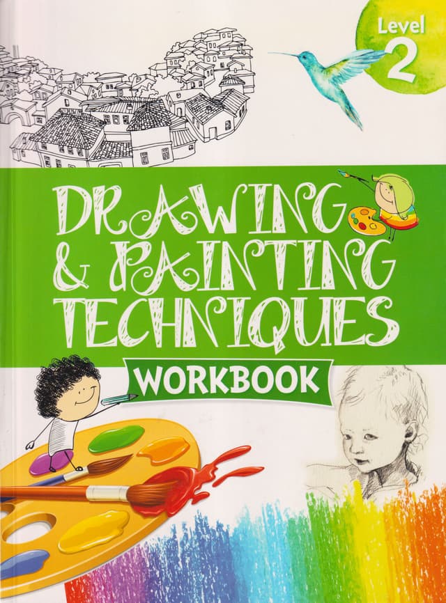 Drawing & Painting Techniques Workbook Level 2 (পেপারব্যাক) | Drawing & Painting Techniques Workbook Level 2 (Paperback)