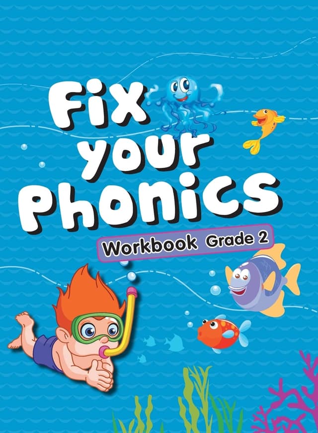 Fix Your Phonics Activity Workbook Grade 2 (পেপারব্যাক) | Fix Your Phonics Activity Workbook Grade 2 (Paperback)