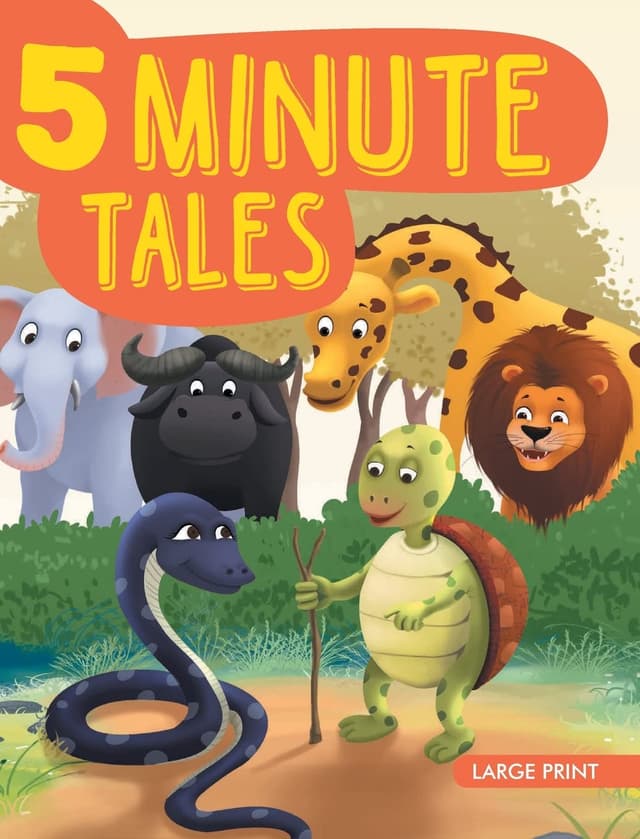 LARGE PRINT 5 MINUTE TALES (পেপারব্যাক) | LARGE PRINT 5 MINUTE TALES (Paperback)
