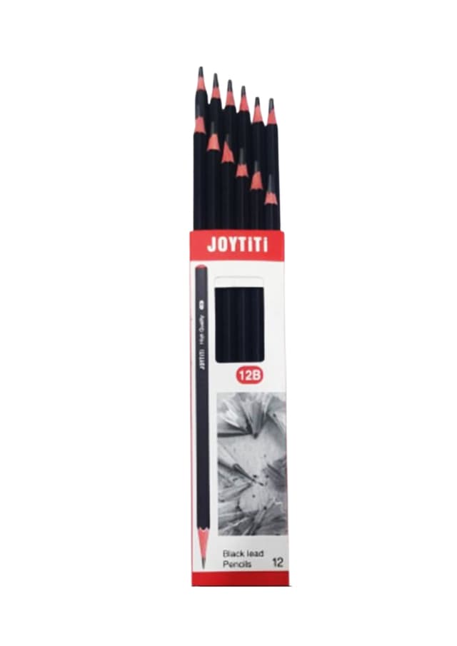 JoyTiTi Black Lead Pencil 12B - Per Each |