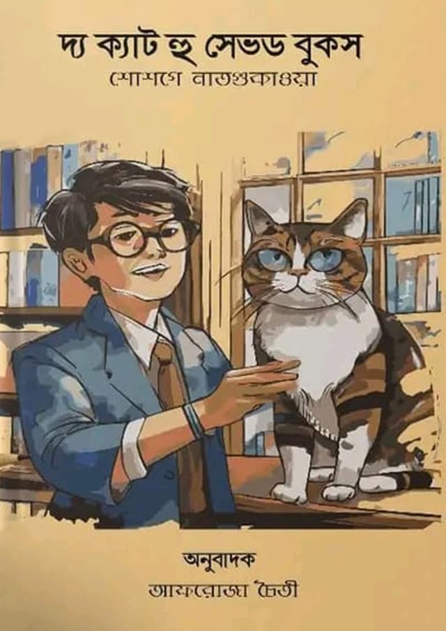 দ্য ক্যাট হু সেভড বুকস (হার্ডকভার) | The Cat Who Saved Books (Hardcover)