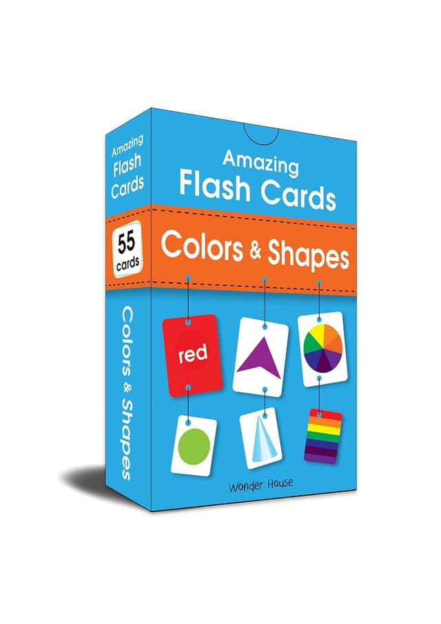 Amazing Flash Cards Colors & Shapes (হার্ডকভার) | Amazing Flash Cards Colors & Shapes (Hardcover)