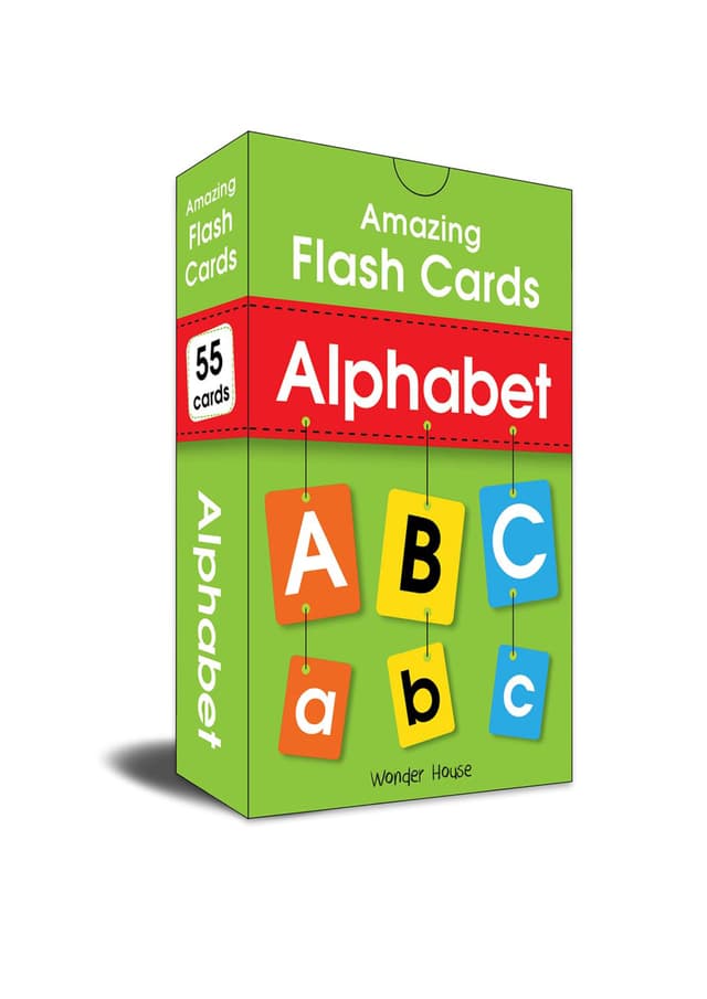 Amazing Flash Cards Alphabet (হার্ডকভার) | Amazing Flash Cards Alphabet (Hardcover)