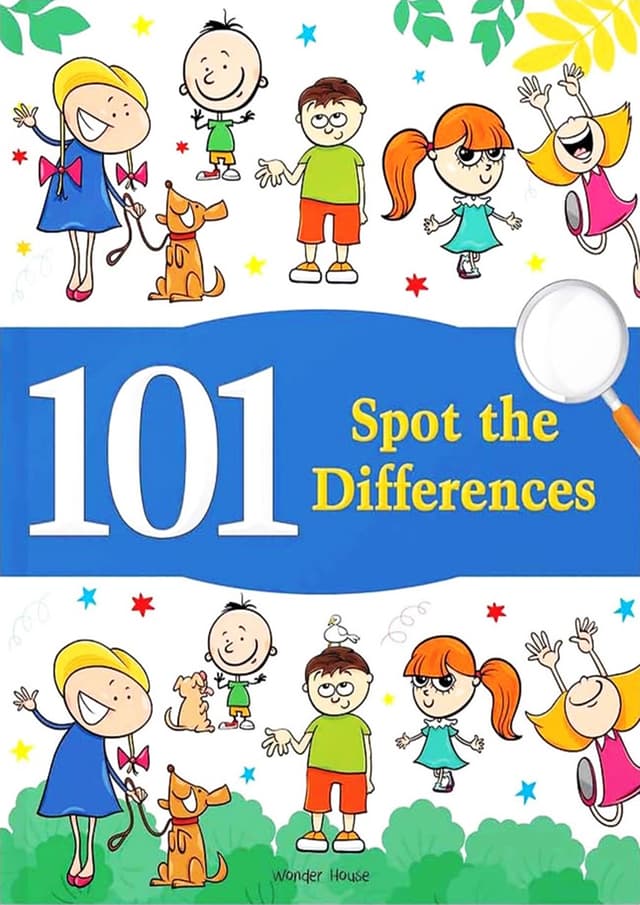 101 Spot the Differences (হার্ডকভার) | 101 Spot the Differences (Hardcover)