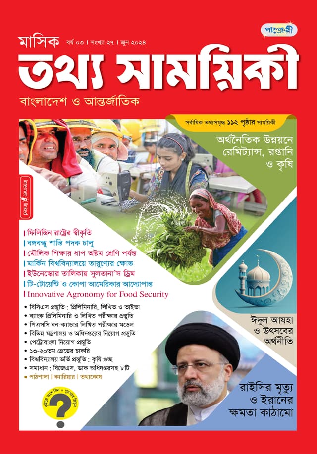 মাসিক তথ্য সাময়িকী – জুন ২০২৪ (পেপারব্যাক) | Monthly Tattha Samoyikee – June 2024 (Paperback)