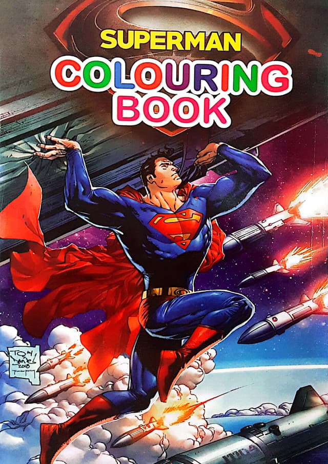 Superman Colouring Book (পেপারব্যাক) | Superman Colouring Book (Paperback)